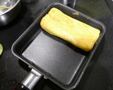 お弁当！昆布のだし巻きたまご作り方8写真
