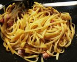 にんにくと全卵のカルボナーラ作り方5写真