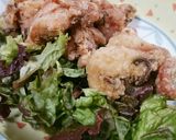 塩昆布の唐揚げ作り方3写真