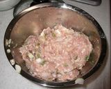 しそ入り★つくねハンバーグ作り方3写真