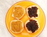 餡子＆スキッピーのHOTなふわふわサンド作り方2写真