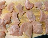 鶏むね肉のピリ辛照り焼き。作り方1写真
