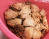 レンジで簡単！鶏肉と牛蒡の筑前煮作り方5写真
