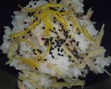 身体が温まる‥「シーチキン入り生姜ご飯」作り方4写真