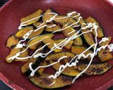 南瓜のカリカリチーマヨ焼き★作り方2写真