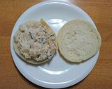 とろ～り♥️数の子ワサビのホットサンド作り方1写真
