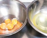 米粉で☆キャラメルバナナシフォンケーキ☆作り方3写真