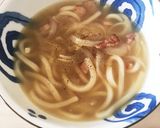 簡単★玉ねぎとベーコンのシンプルうどん作り方4写真