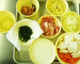 具だくさんのチーズ入りミルクとん汁作り方1写真