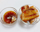 里芋と切り落としラフティの煮付け作り方1写真