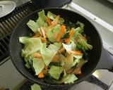 プチヴェールの肉野菜炒め～秋葉区～作り方7写真