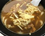 簡単残ったカレーでカレーうどん作り方4写真
