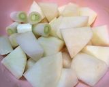 大根と豚バラの炒め煮作り方2写真