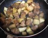 大根と豚バラの炒め煮作り方4写真