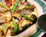 サムライ特製牡蠣バター醤油ピザ❤作り方8写真