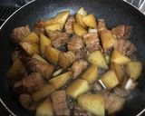 大根と豚バラの炒め煮作り方5写真
