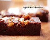 クルミとシナモンのチョコブラウニー作り方13写真