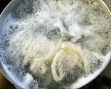 肉混ぜうどん作り方1写真