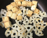 コクうま！厚揚げとレンコンの甘辛酢炒め作り方5写真