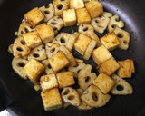 コクうま！厚揚げとレンコンの甘辛酢炒め作り方8写真