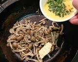 しめじと水菜の卵炒め作り方3写真