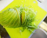 キャベツたっぷり！簡単お好み焼き作り方1写真