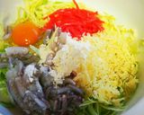 キャベツたっぷり！簡単お好み焼き作り方2写真