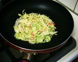 キャベツたっぷり！簡単お好み焼き作り方4写真