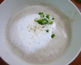 森の恵みスープ✿カプチーノ仕立て作り方8写真