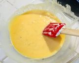 刻みリンゴ入りパンケーキ作り方7写真