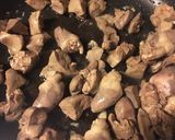 鶏レバーとハツの甘辛煮作り方5写真