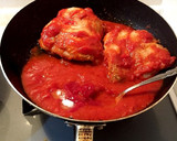 とにかく簡単！鶏肉のトマト煮込み♡作り方4写真