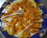 レンジで簡単❀生姜シナモンの焼きりんご❀作り方3写真