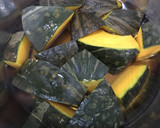 ほっこり箸休め♡かぼちゃの小豆煮作り方3写真