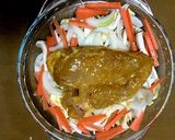 鶏むね肉の味噌漬け☆レンチン蒸し作り方3写真