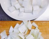 白菜の芯と大根とツナの スープカレー作り方2写真