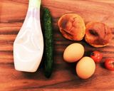 【糖質制限】ふわふわ厚焼きたまごサンド作り方3写真