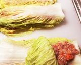 白菜と豚ひき肉のお鍋＊ミルフィーユ作り方5写真