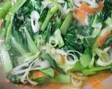 お弁当にも☆簡単野菜と玉子の中華風炒め作り方4写真