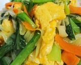 お弁当にも☆簡単野菜と玉子の中華風炒め作り方6写真