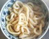 肉混ぜうどん作り方5写真