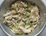 レンジだけ！丼やおつまみにねぎ塩チキン作り方4写真