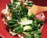 タアサイのツナ炒め～花椒風味～作り方2写真