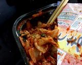 温まる！和風あっさり！キムチにゅうめん作り方5写真