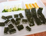 離乳食～のりおにぎり～作り方4写真