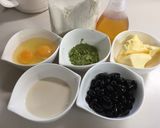 黒豆入り抹茶パウンドケーキ作り方1写真