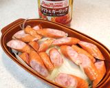 レンチン簡単★ソーセージのトマトチーズ煮作り方2写真