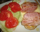 手作りパンで☆簡単☆ＢＬＴホットサンド作り方2写真