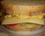 手作りパンで☆簡単☆ＢＬＴホットサンド作り方3写真