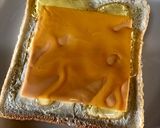 みぃの大好きなチーズ蜂蜜トースト♡作り方1写真